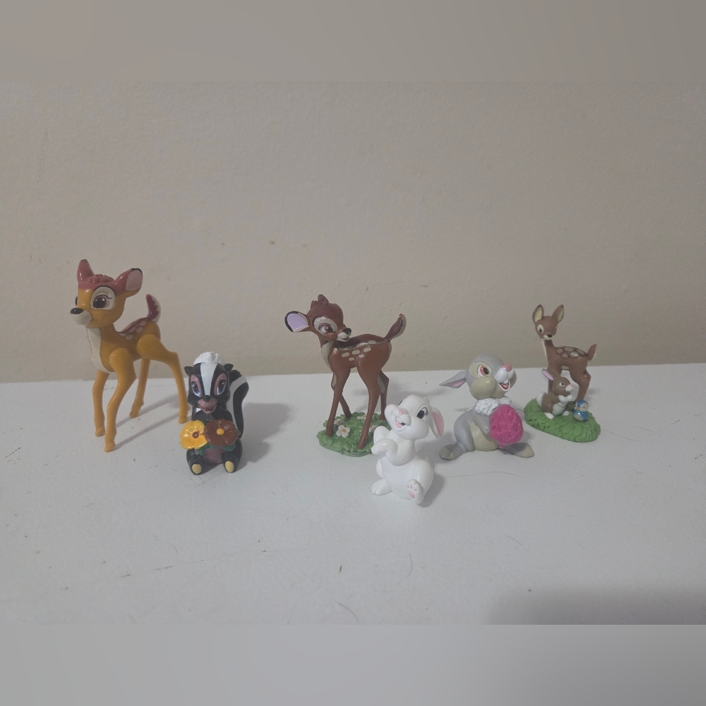 Disney Bambi and Friends Figurine Set Of 6